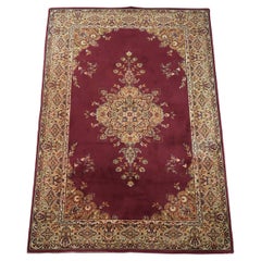 Tapis avec de beaux motifs dans les couleurs rouge et jaune 296x203cm