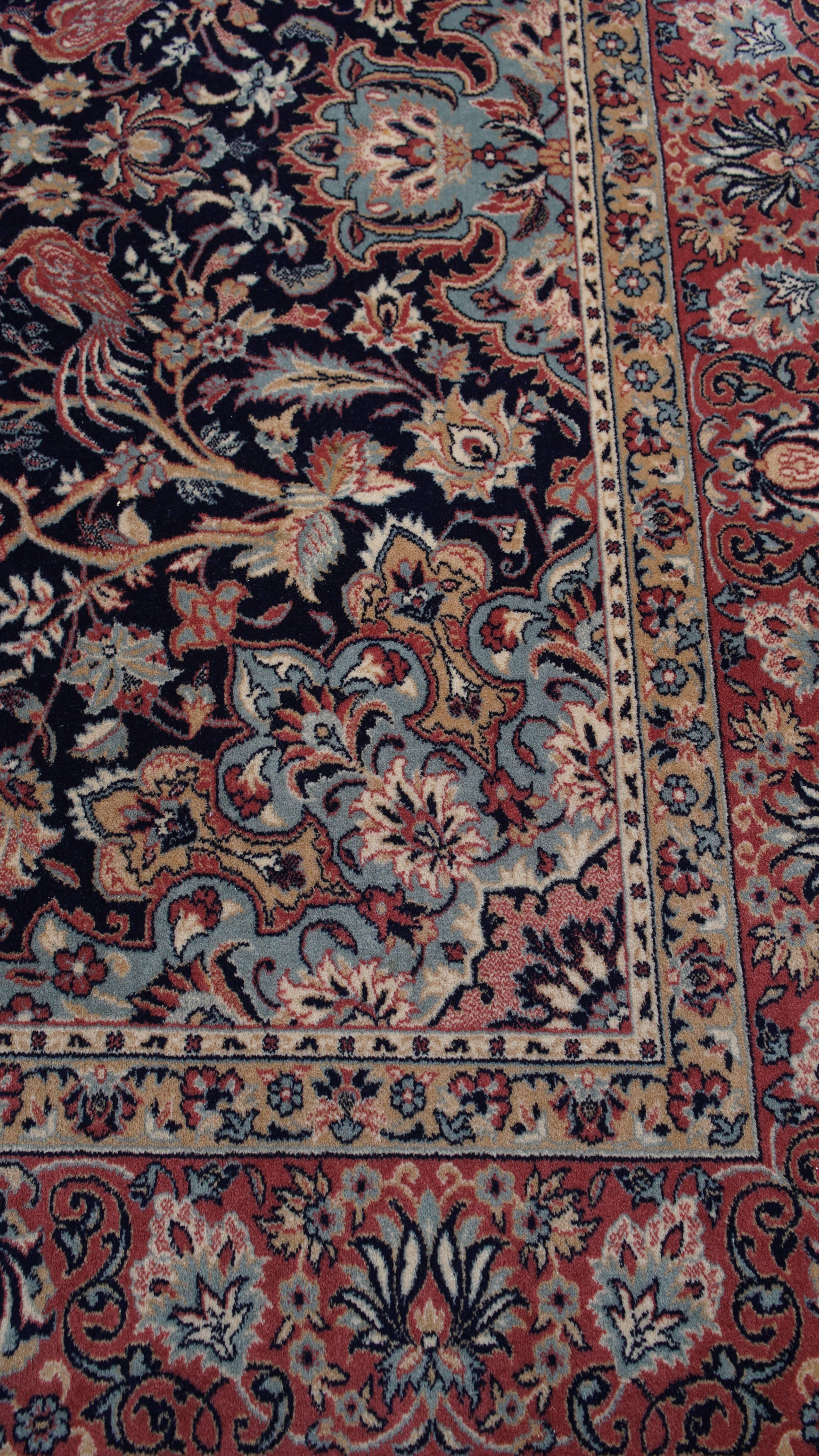 Teppich mit Farben und Mustern - 299x200 cm (Handgefertigt) im Angebot