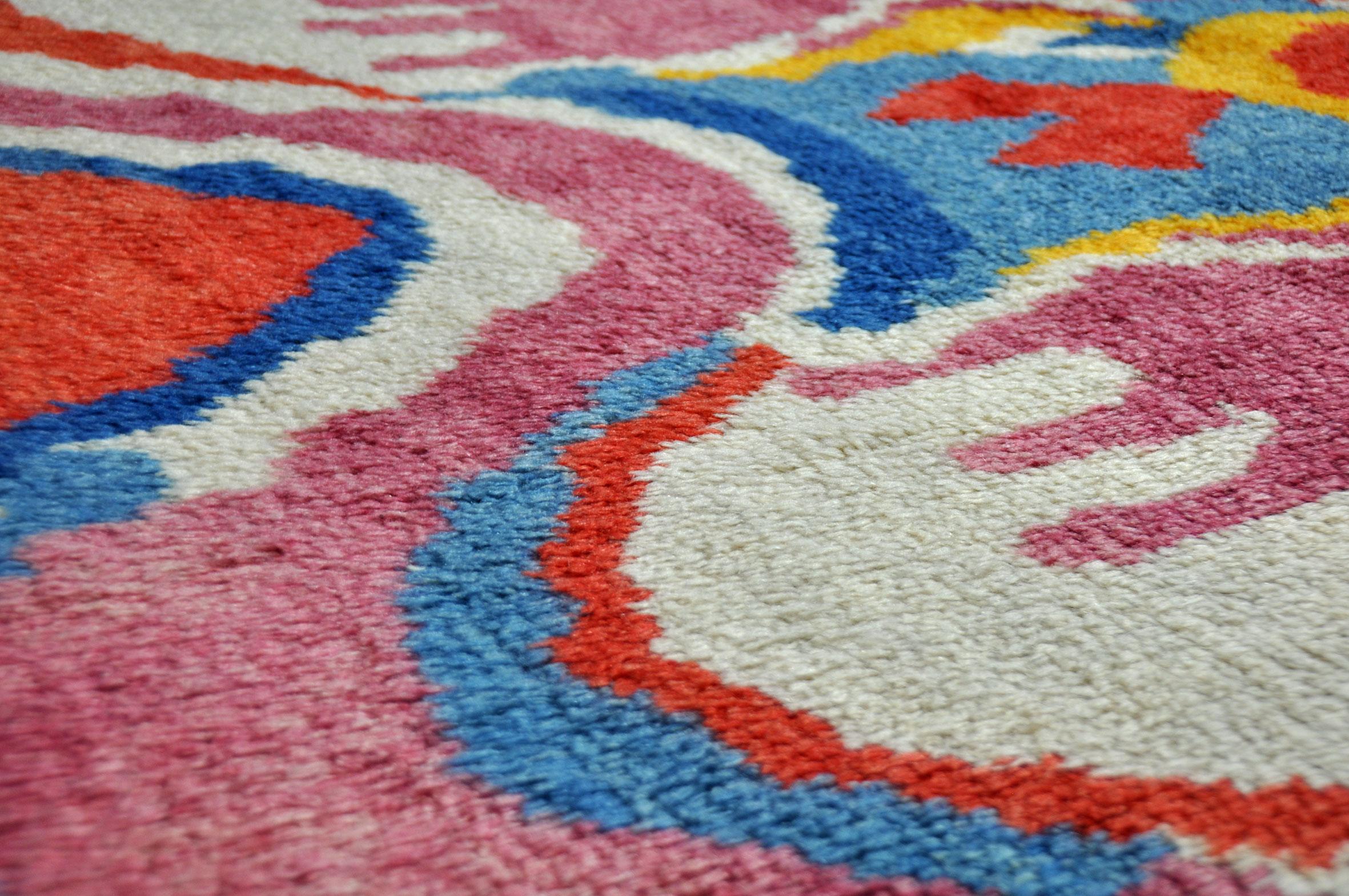 Rug - Carpet - Wool Hand Knotted Meram - 237 x 298 cm (Indisch) im Angebot