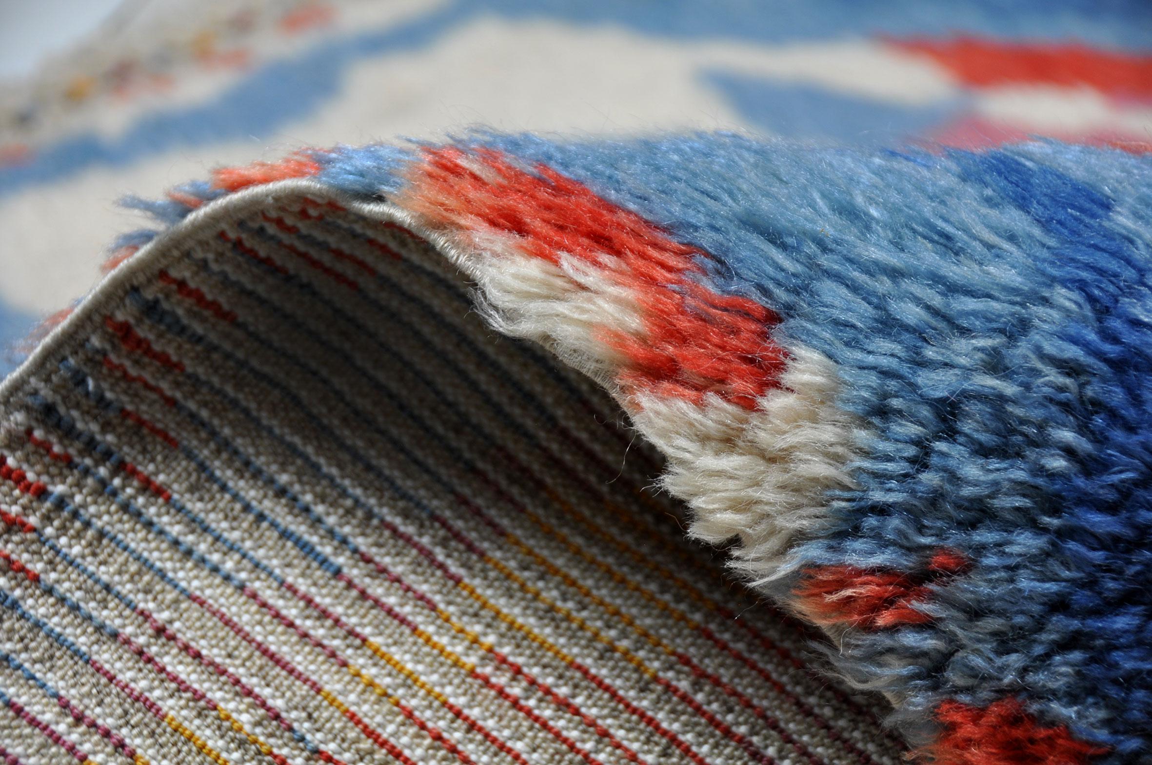 Rug - Carpet - Wool Hand Knotted Meram - 237 x 298 cm (Handgeknüpft) im Angebot