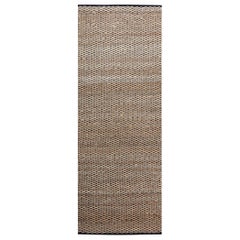 Rugged Hemp with Luxe Cotton Customizable River Runner in Black Large