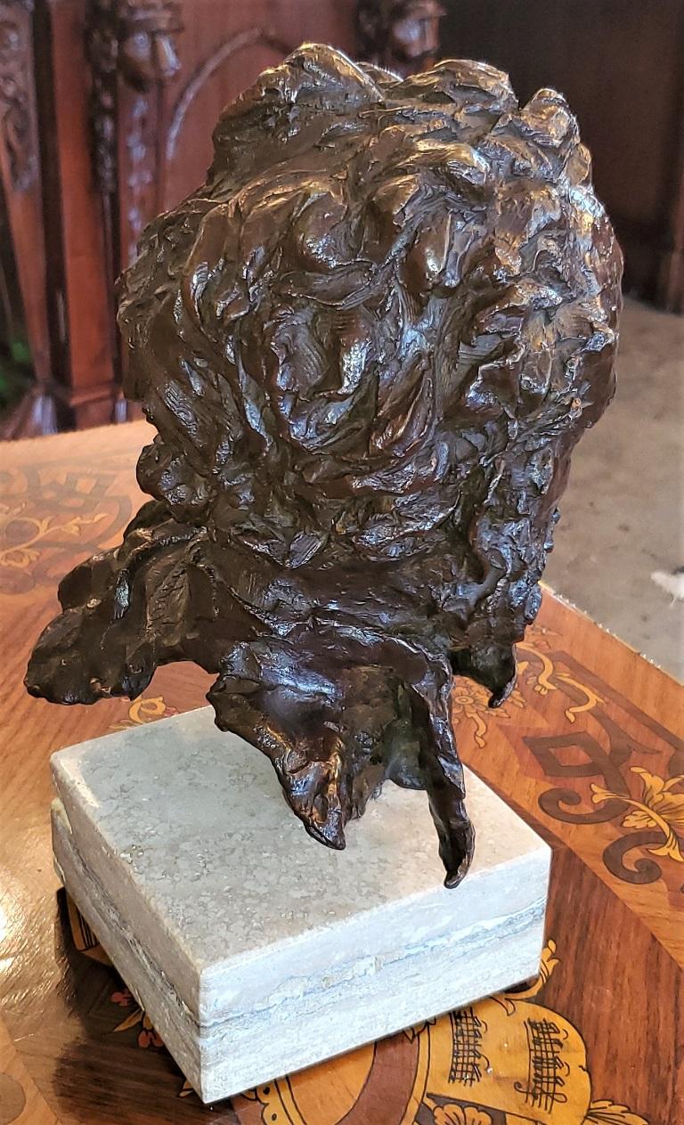 20th Century “Rugged Outdoorsman” Bronze by Lundeen For Sale