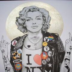 Marilyn Monroe Gold Limited Edition Artists Proof Print