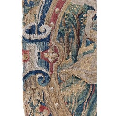 Rugs On Net Antique Flemish Biblical Tapestry Fragment Of David and Goliath