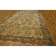 Rugs On Net Fine Antique Seafoam Green Persian Kerman Large Oversized Rug Carpet