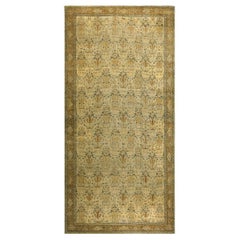 Rugs On Net Fine Antique Seafoam Green Persian Kerman Large Oversized Rug Carpet