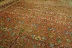 Rugs On Net Fine Oversized Antique Rustic Persian Tabriz Haji Jalili Rug Carpet