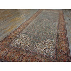Rugs On Net Green Floral Herati Design Antique Tribal Northwest Gallery Carpet