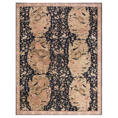 Rugs On Net Large Antique Wool Room Size Black Caucasian Karabagh Rug Carpet