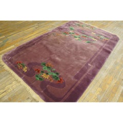 Rugs On Net Purple Antique Chinese Art Deco Rug Walter Nichols Minimalist Carpet