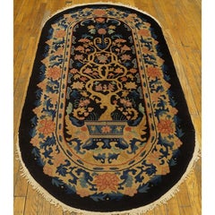 Rugs On Net Small Antique Tree Of Life Design Oval Chinese Art Deco Rug Carpet