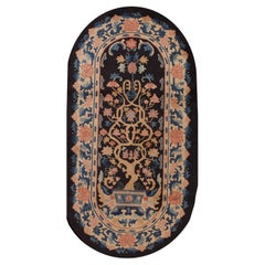 Rugs On Net Small Antique Tree Of Life Design Oval Chinese Art Deco Rug Carpet