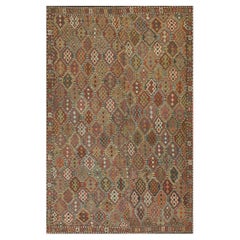 RugsOnNet Tappeto antico caucasico a trama piatta Verneh Tribal Geometric Kilim Carpet