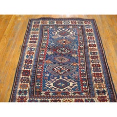 RugsOnNet Antique Shirvan Allover Geometric Hand Knotted Pile Rug