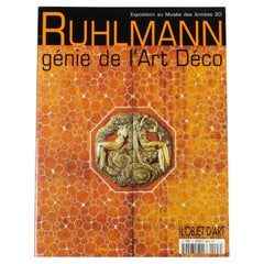 Ruhlmann, le génie de l'Art déco, Livre français - 2002 Exposition au Musée des Années 30
