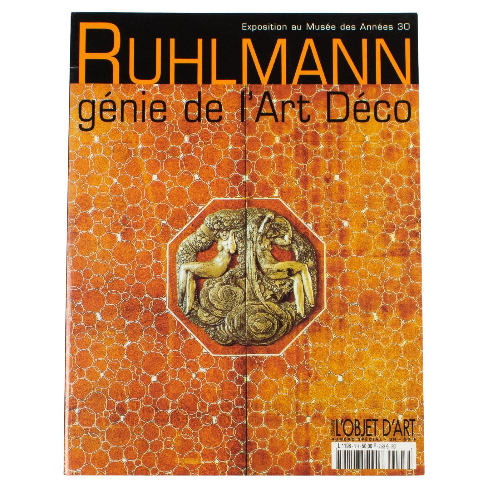 Ruhlmann, Genio del Art Déco, libro francés, 2002 Exposición en el Museo de los Años 30