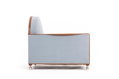 Ruhlmann 'Boudoir Collectioneur' African Mahogany Armchair