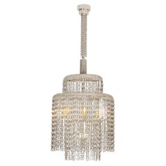 Ruhlmann 'Boudoir du Collectionneur" Gilt Bronze Chandelier