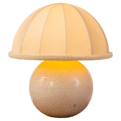 Ruhlmann 'Boule' Cream Glazed Table Lamp
