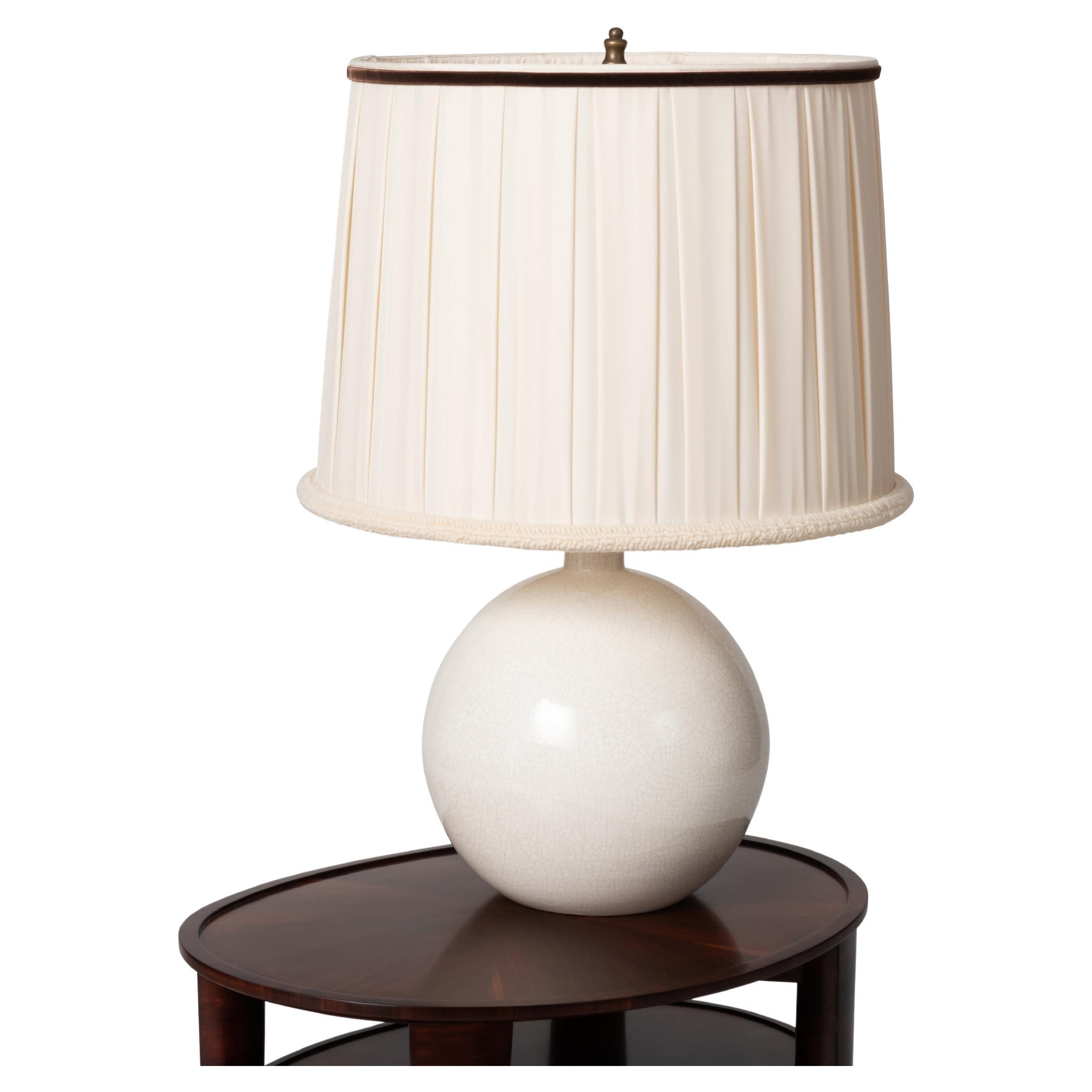 Ruhlmann 'Boule' Off-White Table Lamp For Sale