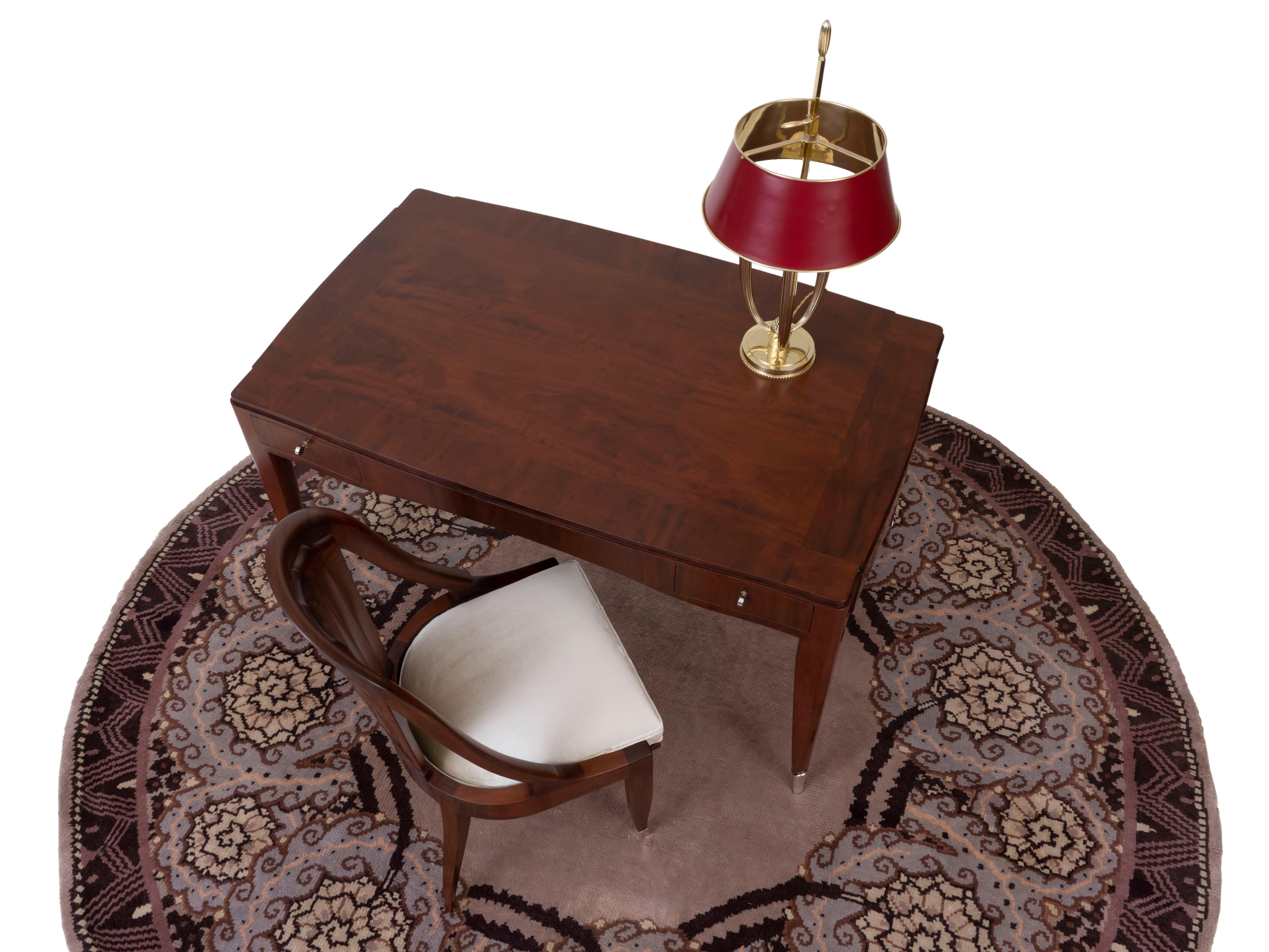 Ruhlmann Wollteppich rundgeknüpft (Französisch) im Angebot