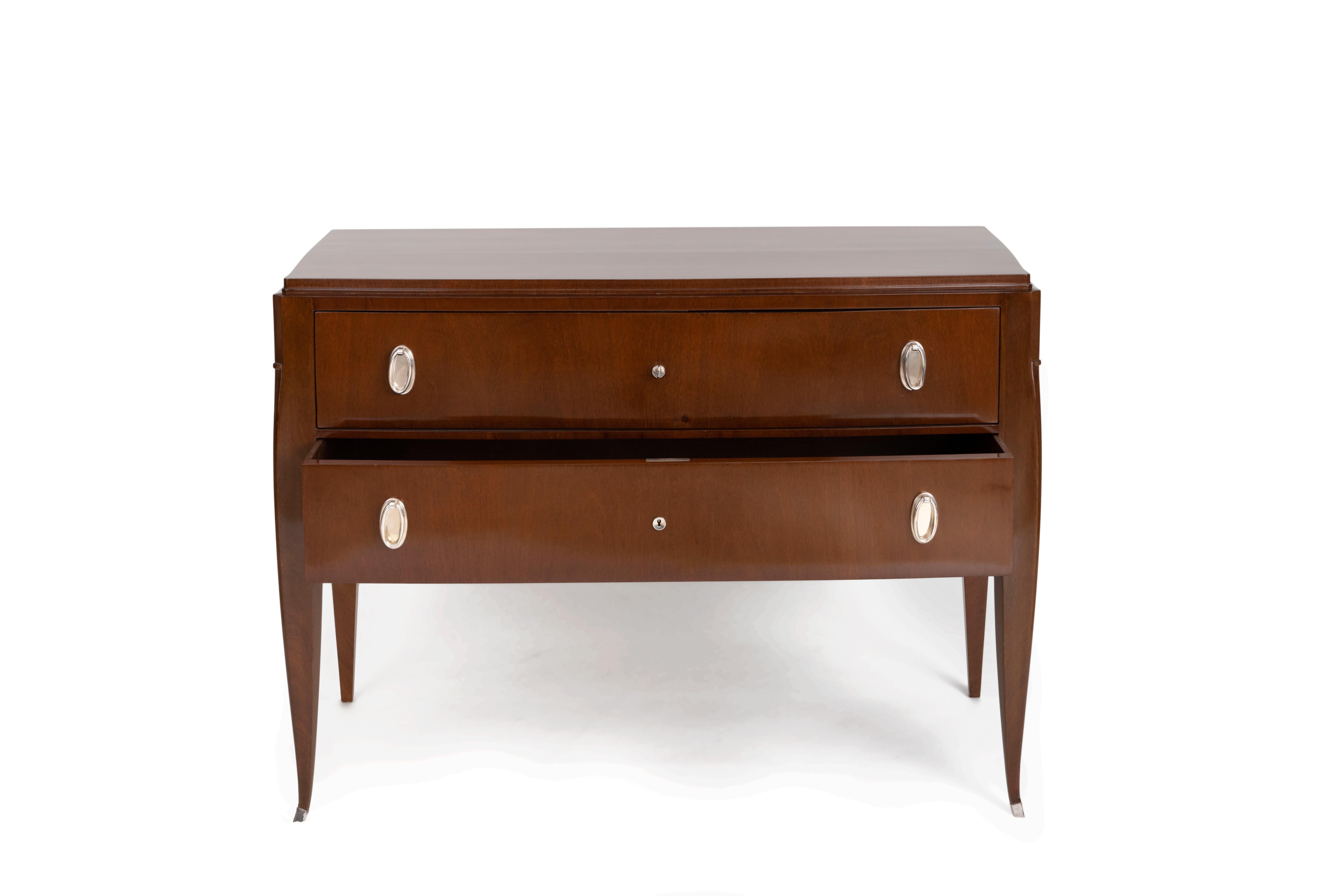 Art déco Commode 'Colette' en amarante de Ruhlmann en vente