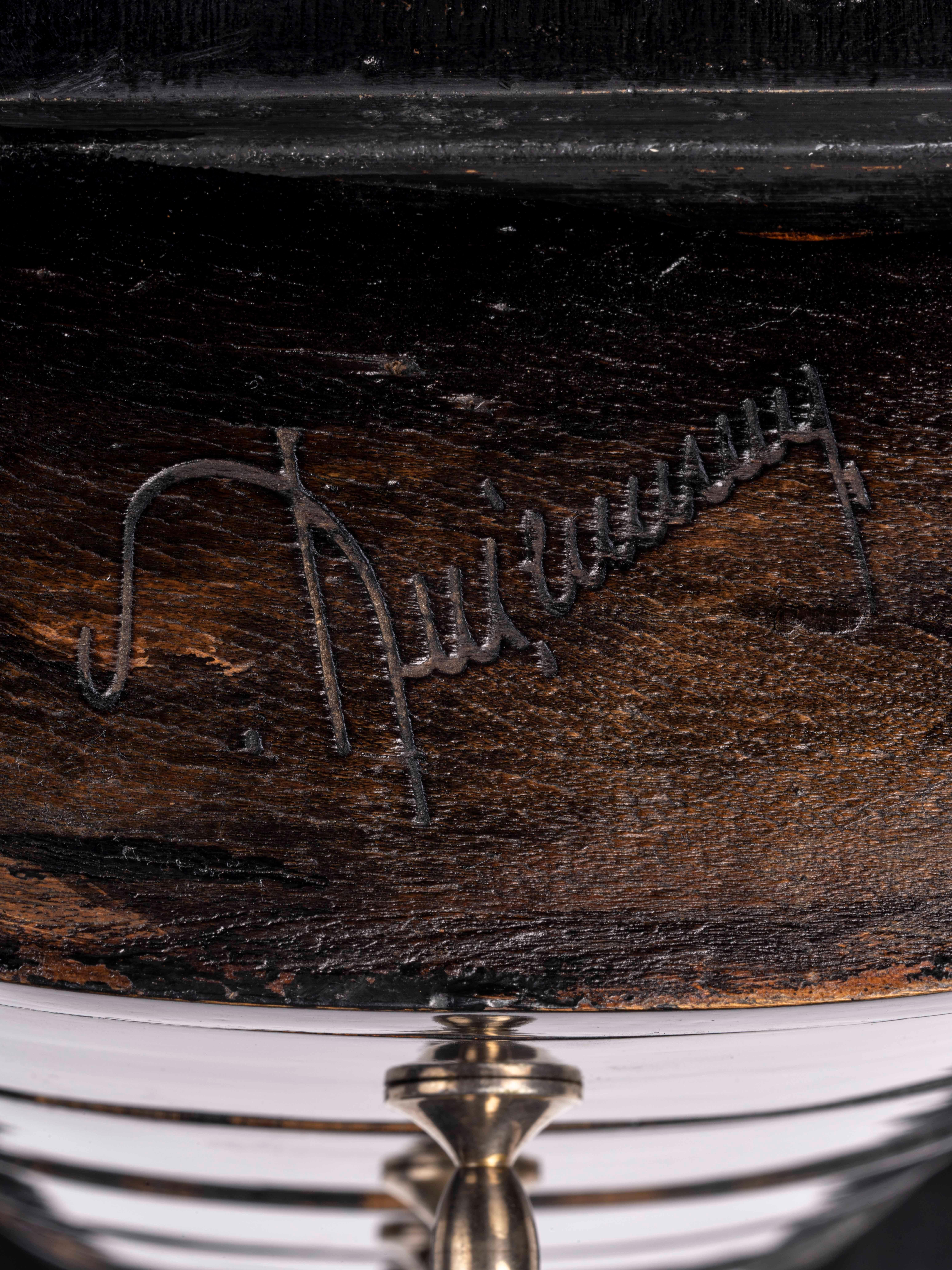 Mesa Ruhlmann 'd'Estainville' Modelo Laca Negra en venta 2