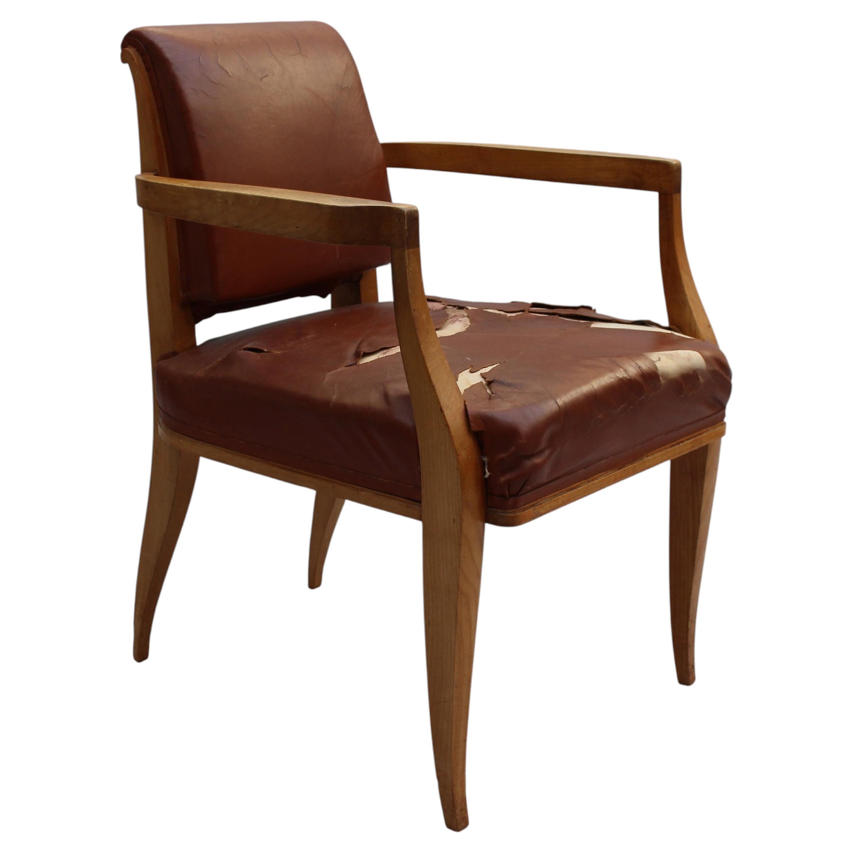 Ruhlmann "Drouant" Armchair, circa 1924 (4 Matching Chairs Available)
