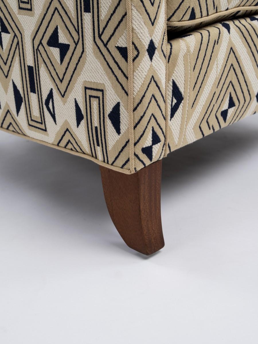 Sillón Bergère Ruhlmann 'Gros Hydravion' Caoba Africana en Bueno estado para la venta en Berlin, DE