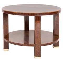 Ruhlmann 'Guéridon' Burr Amboyna Table