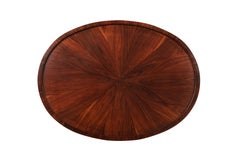 Tavolino Ruhlmann in legno di Kindwood e bronzo dorato