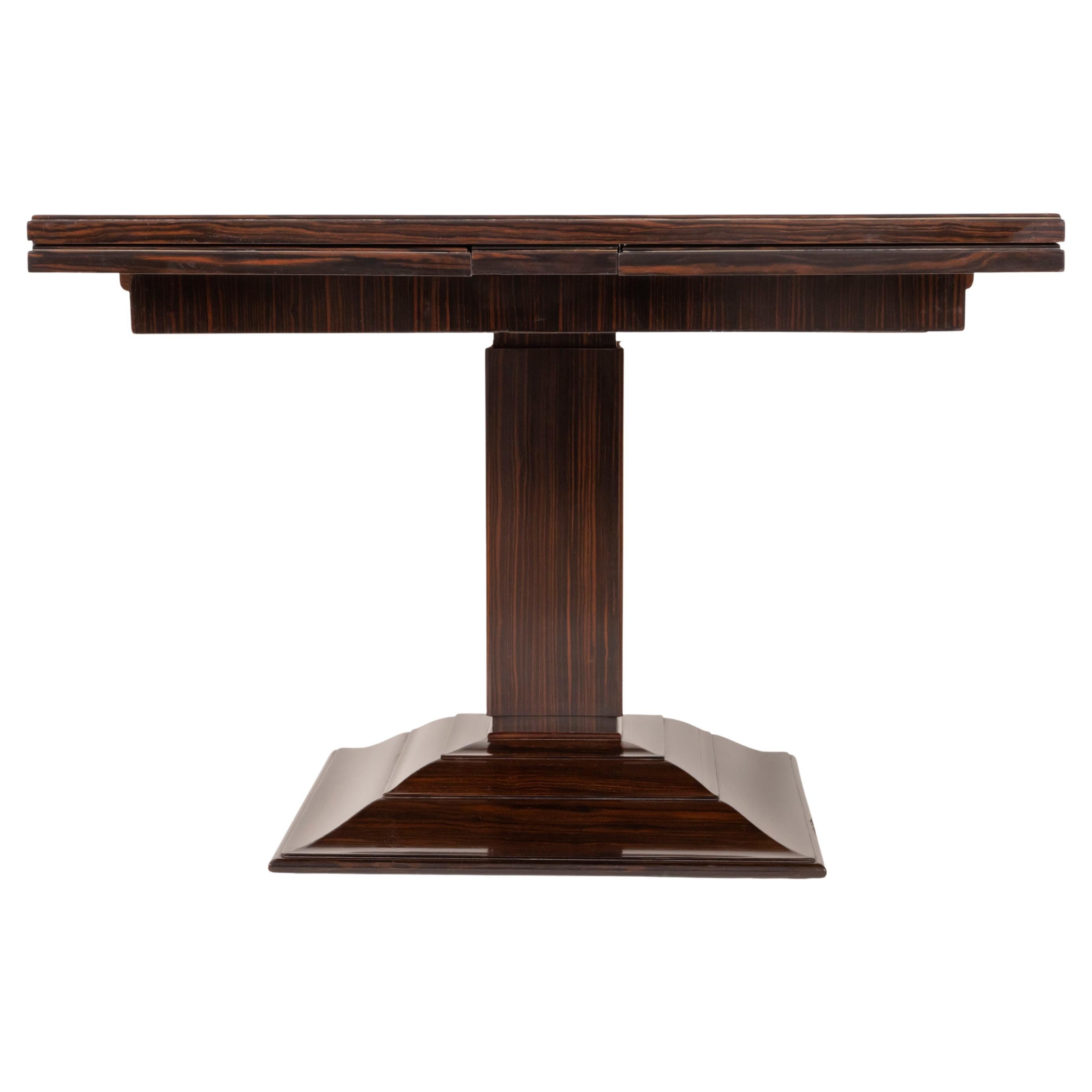 Ruhlmann Macassar Ebony Extension Dining Table