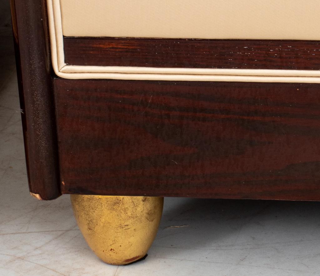 Ruhlmann Art-déco-Sessel aus Satin im Stil von Ruhlmann, 2 (Art déco)