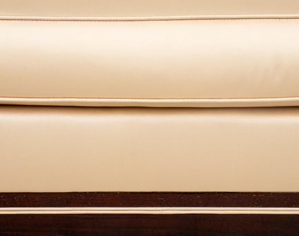 Ruhlmann Art-déco-Sessel aus Satin im Stil von Ruhlmann, 2 im Zustand „Gut“ in Astoria, NY