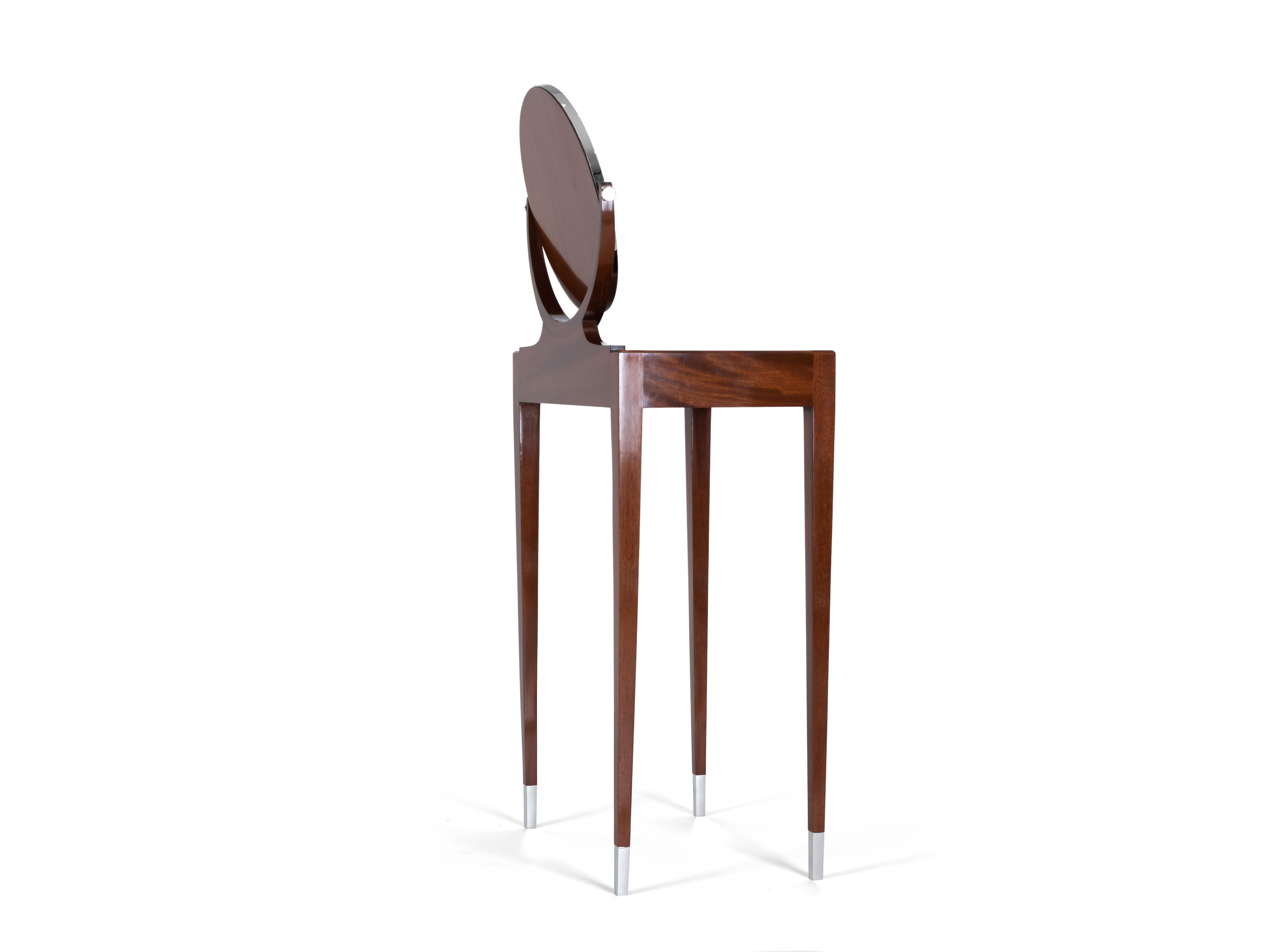 Ruhlmann 'Morel' Mahogany Dressing Table (Französisch) im Angebot