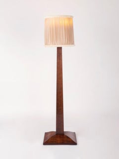 Lampadaire Ruhlmann 'Normand' en palissandre indien et Oak Oak