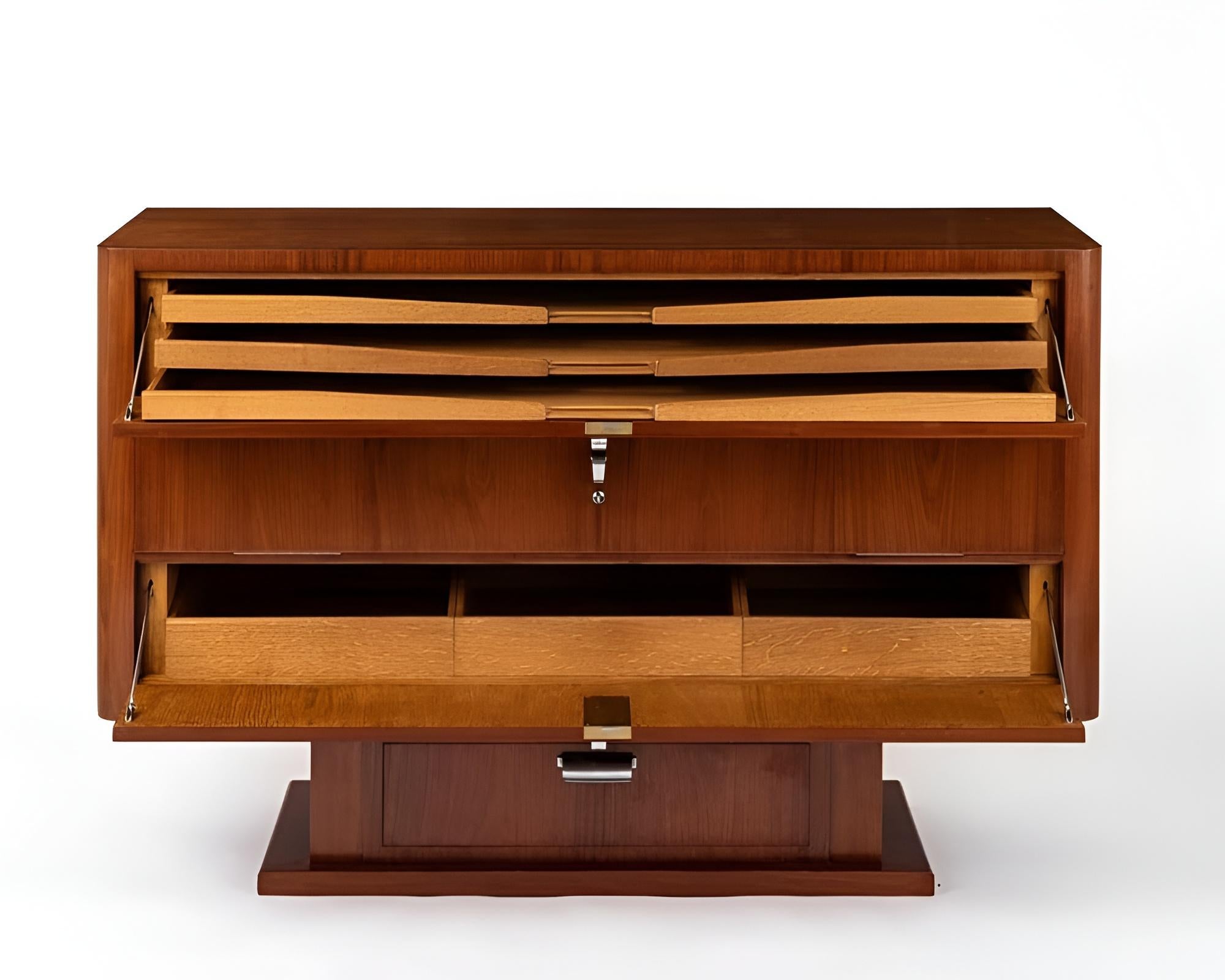 Art Deco Ruhlmann 'Pagonau' Chest of Drawers For Sale