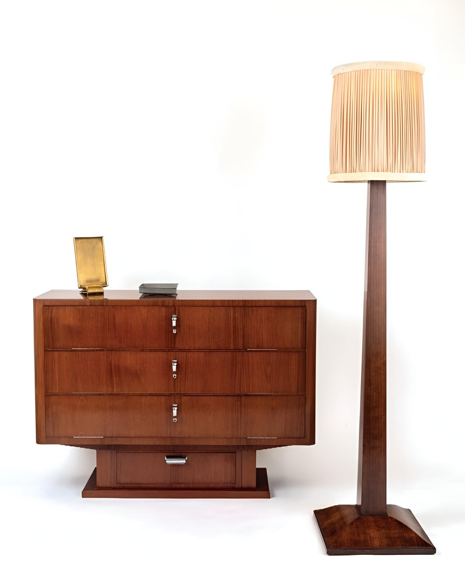 Silvered Ruhlmann 'Pagonau' Chest of Drawers For Sale