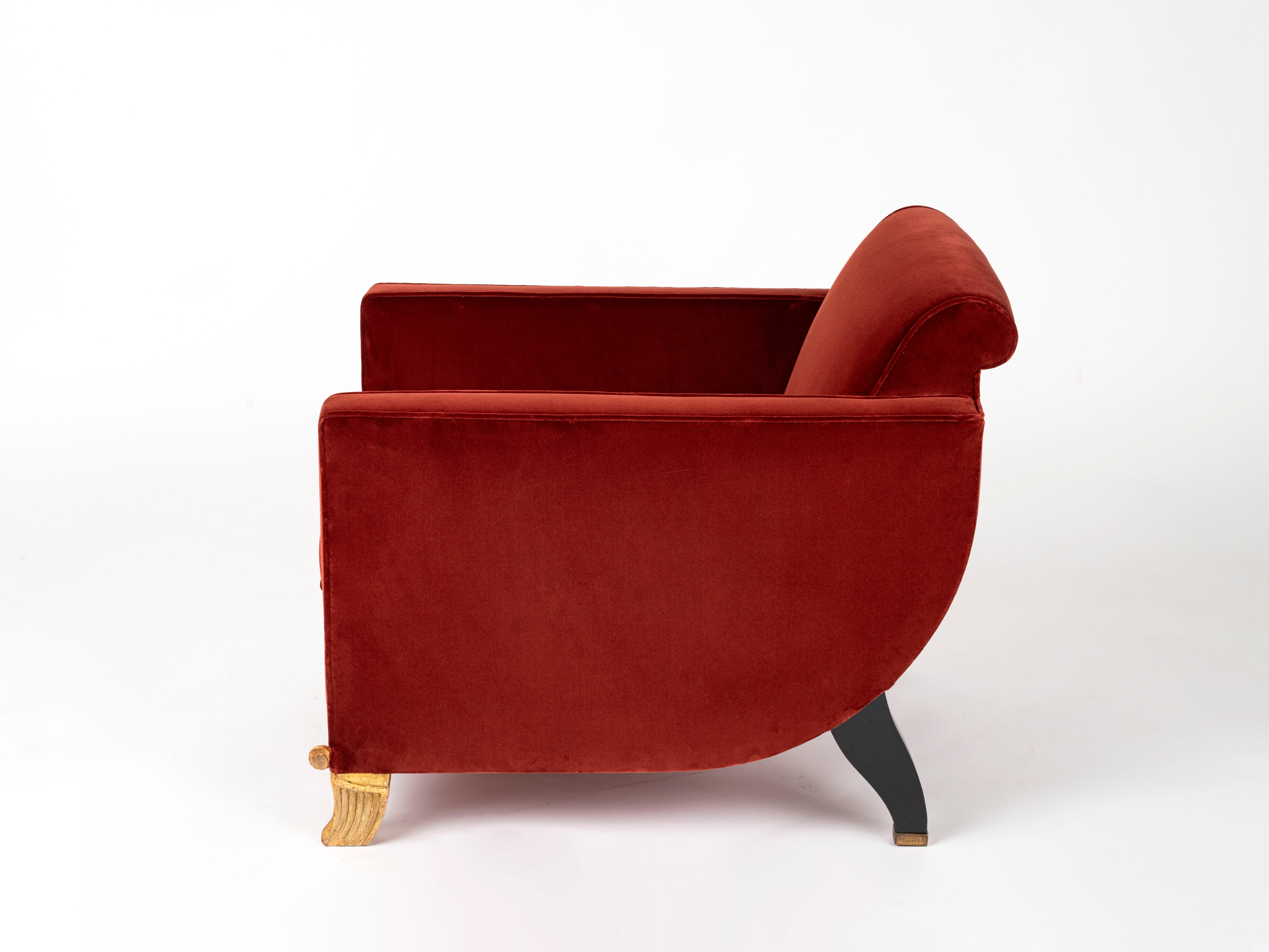 Ruhlmann Raro Sillón 'Hydravion' o 'M. Berger Francés en venta