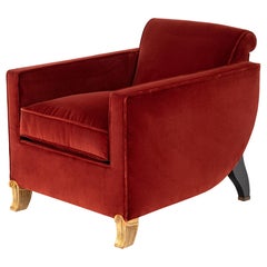Ruhlmann Rare 'Hydravion' or 'M. Berger' Armchair