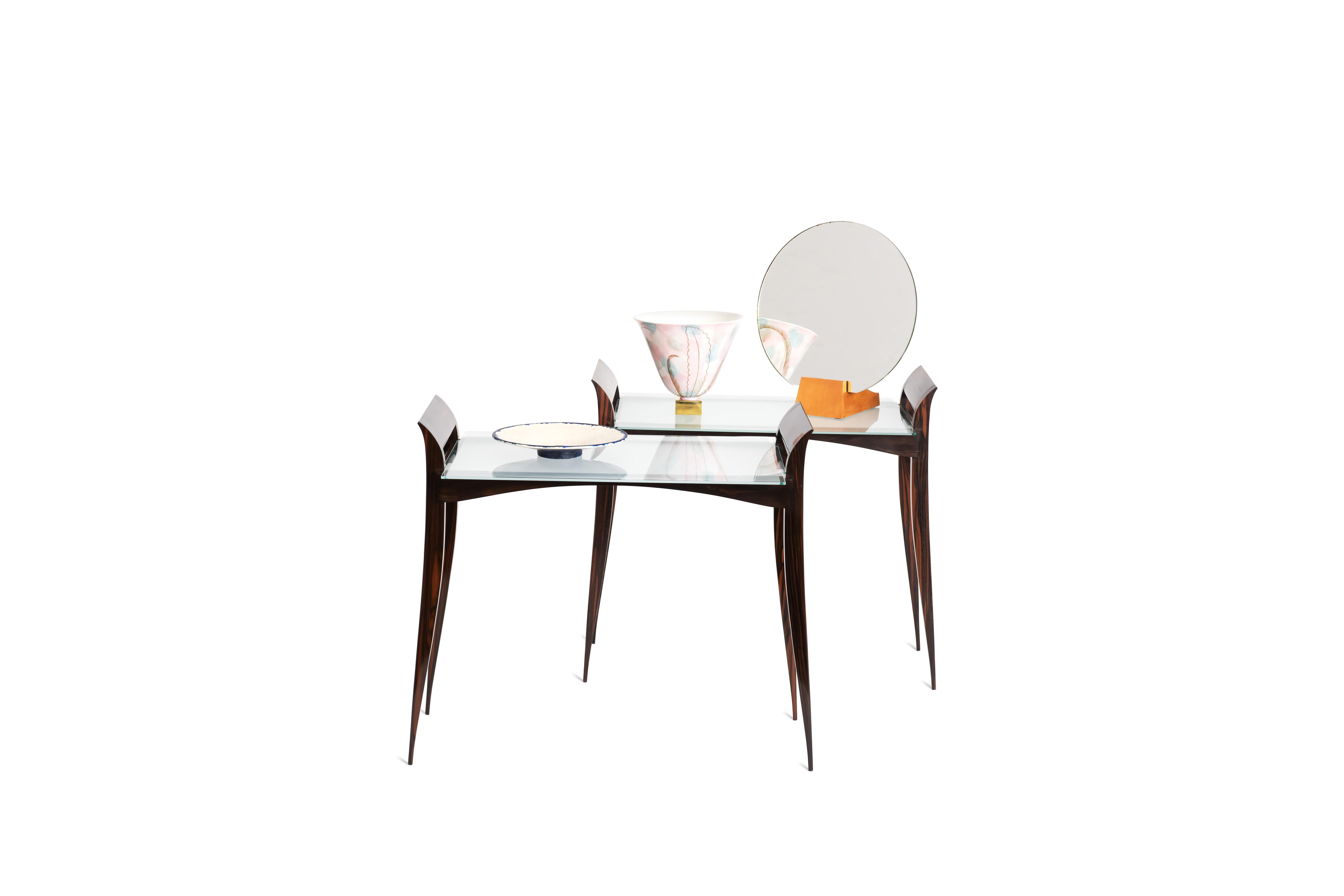 Ruhlmann 'Rasson Model Macassar Ebony Small Table im Zustand „Gut“ im Angebot in Berlin, DE