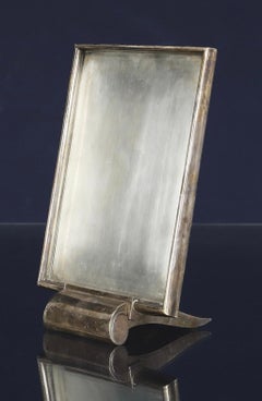 Ruhlmann Silvered Bronze Photograph Frame
