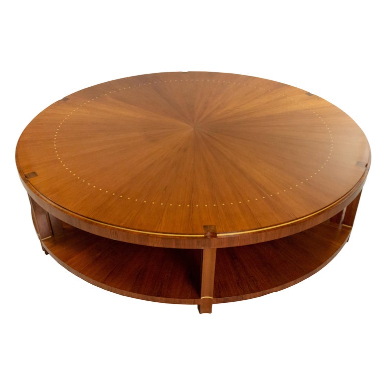 Coffee table in the style of Émile-Jacques Ruhlmann, 1920s, offered by Newel