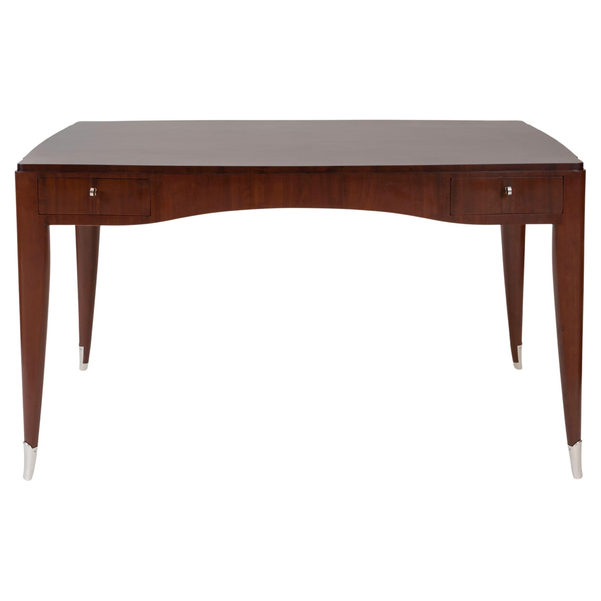 Ruhlmann 'Sulzer' Honduran Mahogany Desk
