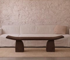 Ruins Bench in Resin and Plaster by Szymon Keller