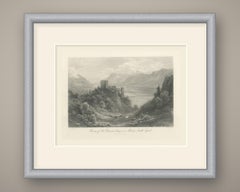 Ruins of the Brunnenburg near Meran, South Tyrol after E.T. Compton, circa 1878