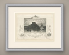 Ruins of the Old Fort, Conanicut, Rhode Island, after W. G. Wall, circa 1850