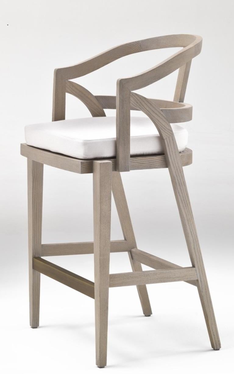 
Introducing Ruka—a high stool that dances between tradition and modernity, a masterful creation by the ingenious minds at Archer & Humphryes. Crafted with Italian precision, this hand-made piece draws inspiration from the iconic bistro chairs,