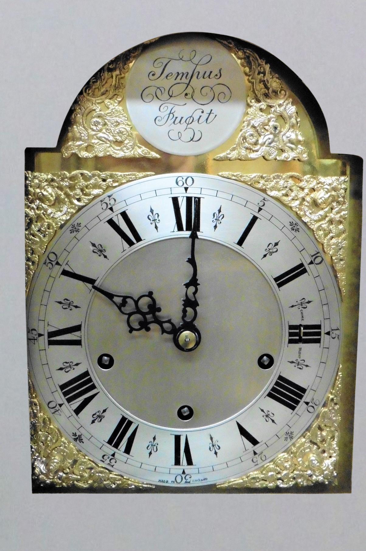 Rule Britannia Grandmother-Uhr um 1930 (Mitte des 20. Jahrhunderts) im Angebot