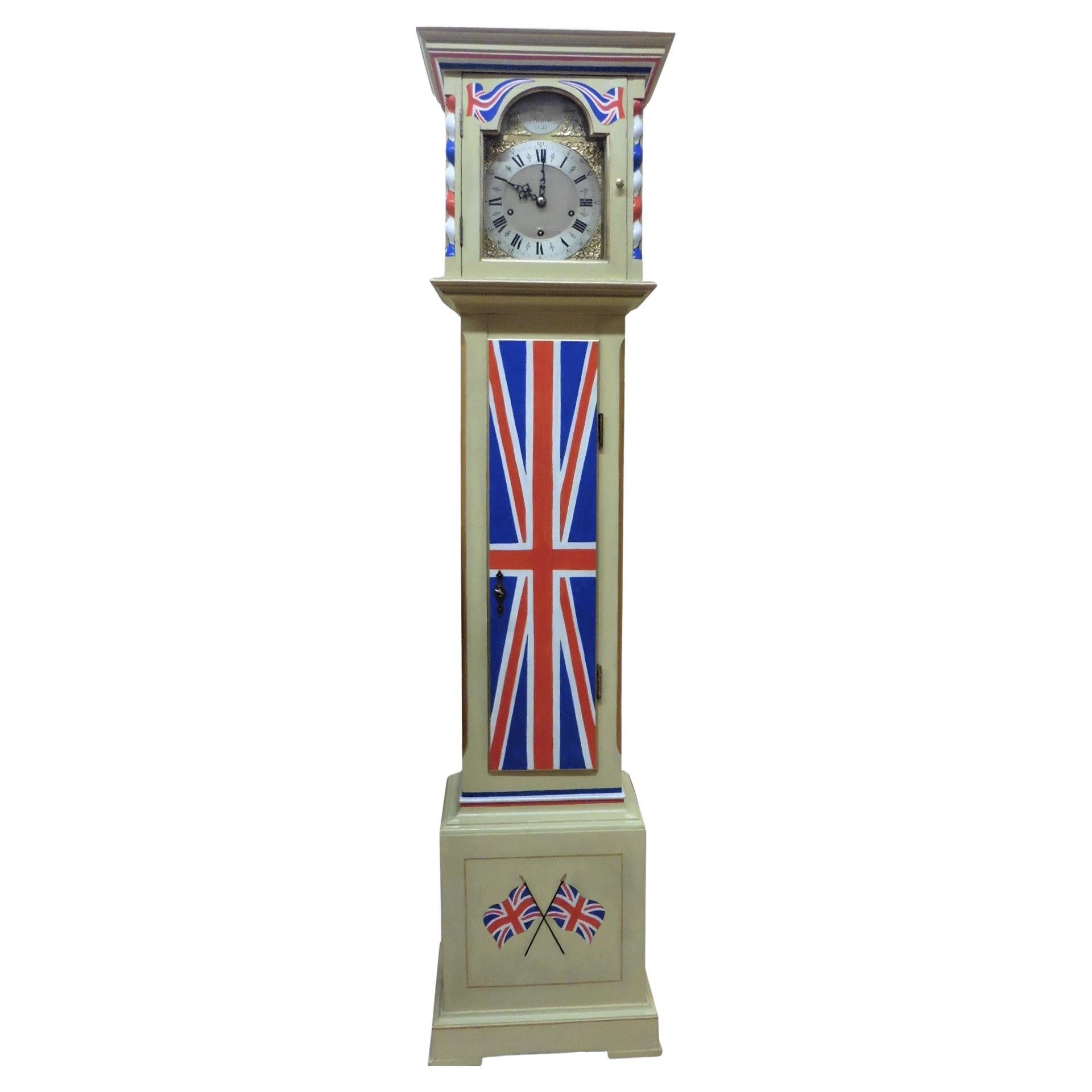 Rule Britannia Grandmother Clock c.1930